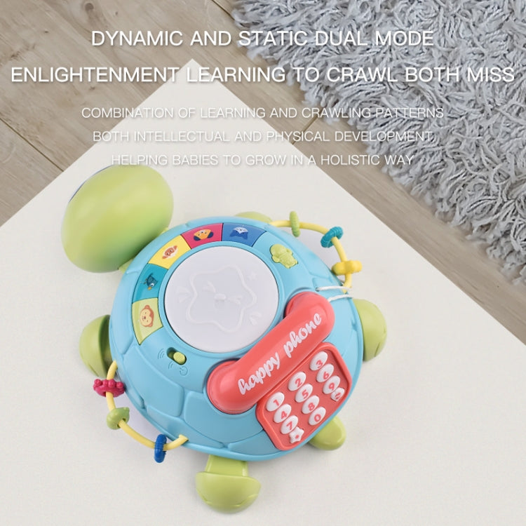 MoFun 2033A 6 in 1 Electric Crawling Induction Enlightenment Multifunctional Early Education Turtle Reluova