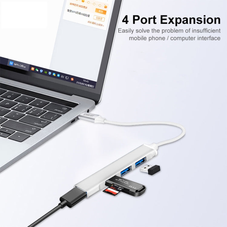 ENKAY Hat-Prince ENK-AT114 4 Ports USB 3.0 Splitter Multi-Ports Expansion HUB Extender Connector Adapter My Store