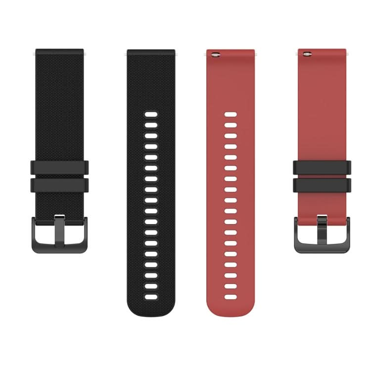 20mm Checkered Two-Color Silicone Watch Band, Series 7-Reluova