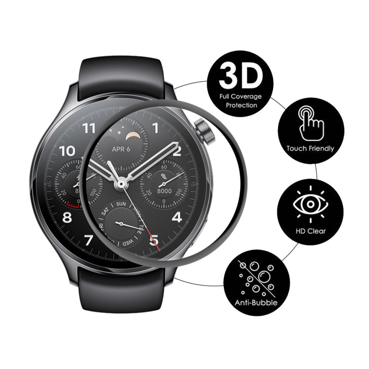 For Xiaomi Watch S1 Pro ENKAY 3D Full Coverage Screen Protector Film