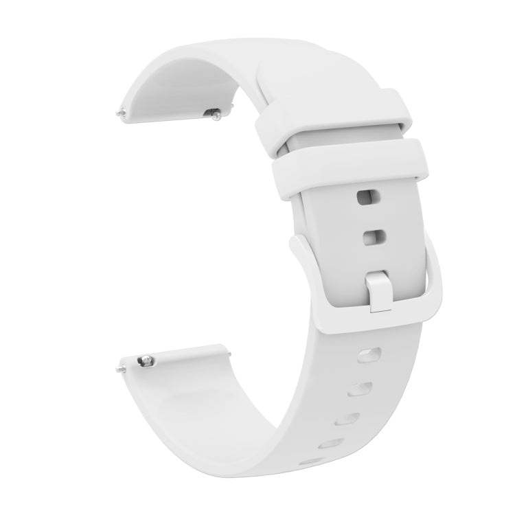 20mm Solid Color Soft Silicone Watch Band, Series 3-Reluova