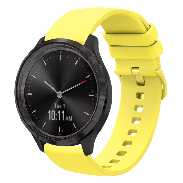 20mm Solid Color Soft Silicone Watch Band, Series 5-Reluova