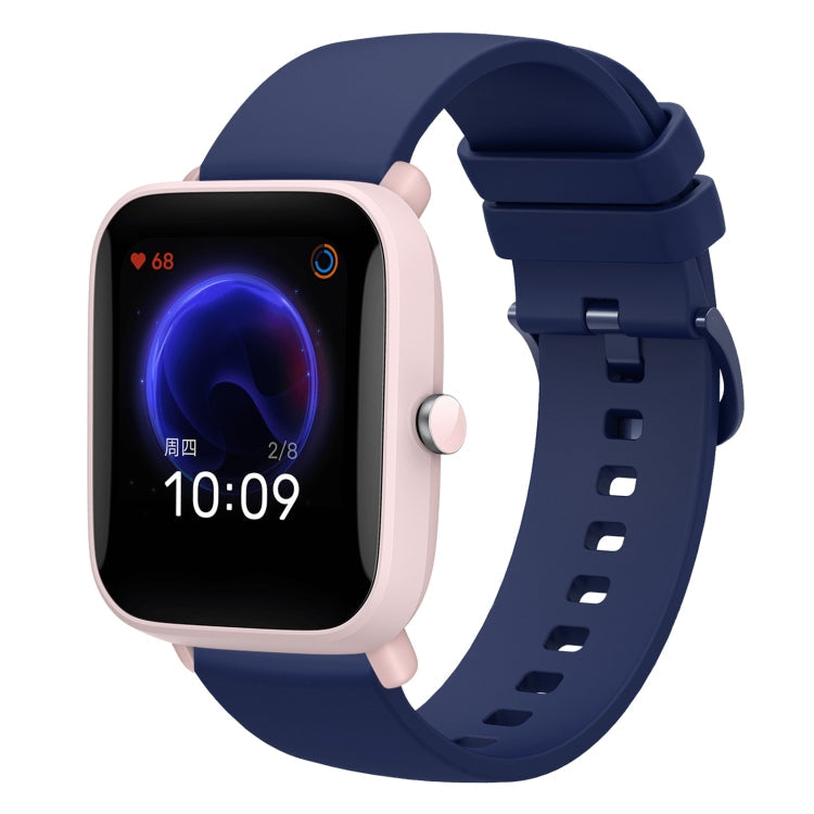 20mm Solid Color Soft Silicone Watch Band, Series 3