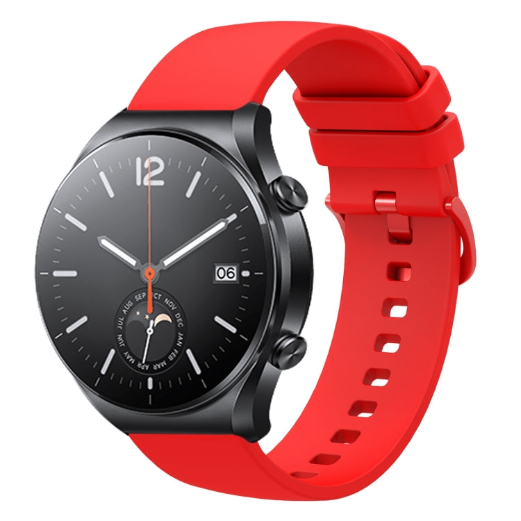 22mm Solid Color Soft Silicone Watch Band, Series 2-Reluova