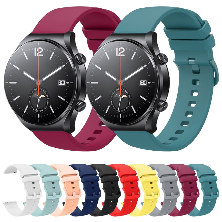 22mm Solid Color Soft Silicone Watch Band, Series 2-Reluova