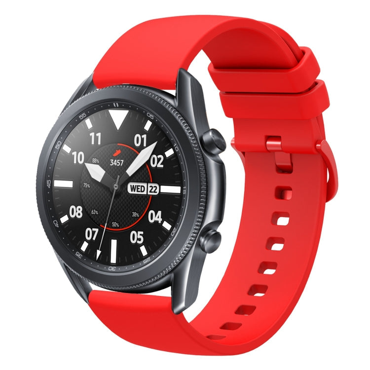 22mm Solid Color Soft Silicone Watch Band, Series 1-Reluova