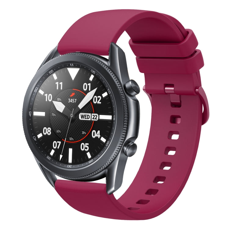 22mm Solid Color Soft Silicone Watch Band, Series 1-Reluova