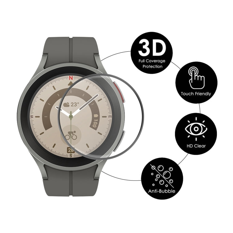 For Samsung Galaxy Watch5 Pro 45mm ENKAY 3D Full Coverage HD Screen Protector Film