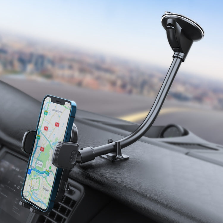 A190+X35 Car Phone Holder Windshield Sucker Mount Bendable Long Arm Stand ÎҵÄÉ̵ê