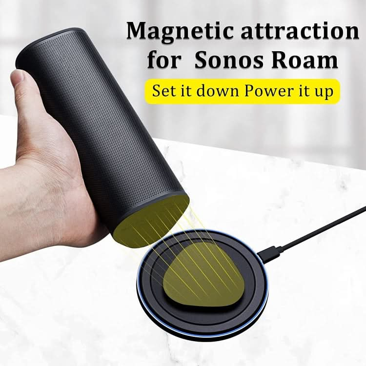 For Sonos Roam Bluetooth Speaker Magnetic Wireless Charger Charging Dock