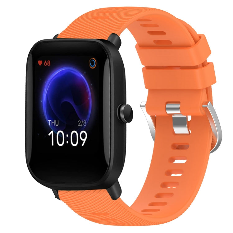 20mm Solid Color Soft Silicone Watch Band, Series 3