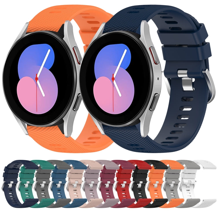 20mm Solid Color Soft Silicone Watch Band, Series 1-Reluova