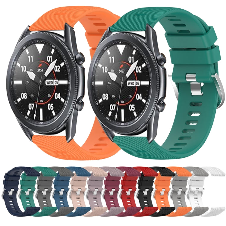 22mm Solid Color Soft Silicone Watch Band, Series 1-Reluova