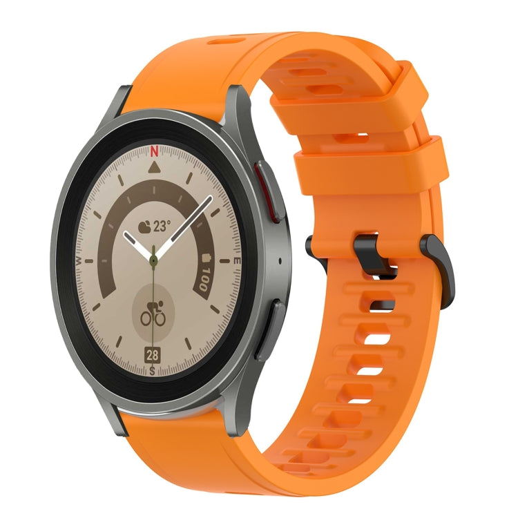 20mm Solid Color Soft Silicone Watch Band, Series 3-Reluova