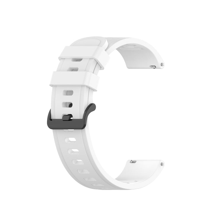 20mm Solid Color Soft Silicone Watch Band, Series 2-Reluova