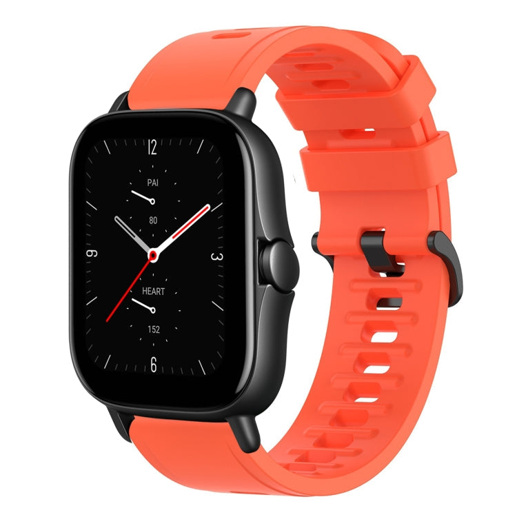 20mm Solid Color Soft Silicone Watch Band, Series 3