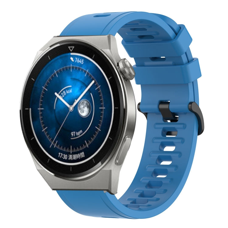 20mm Solid Color Soft Silicone Watch Band, Series 1-Reluova