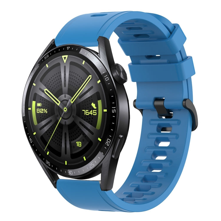 20mm Solid Color Soft Silicone Watch Band, Series 2-Reluova