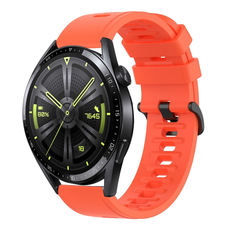 22MM Solid Color Soft Silicone Watch Band, Series 1-Reluova