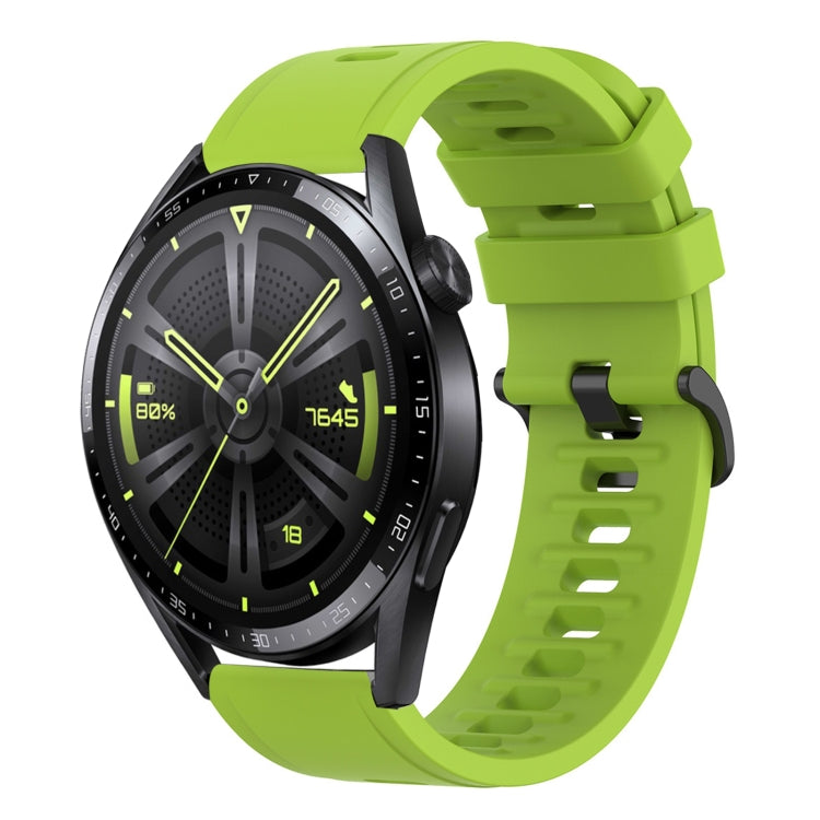 22MM Solid Color Soft Silicone Watch Band, Series 1-Reluova