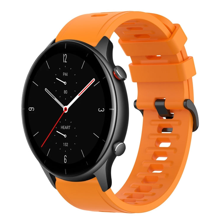 22mm Solid Color Soft Silicone Watch Band, Series 2-Reluova