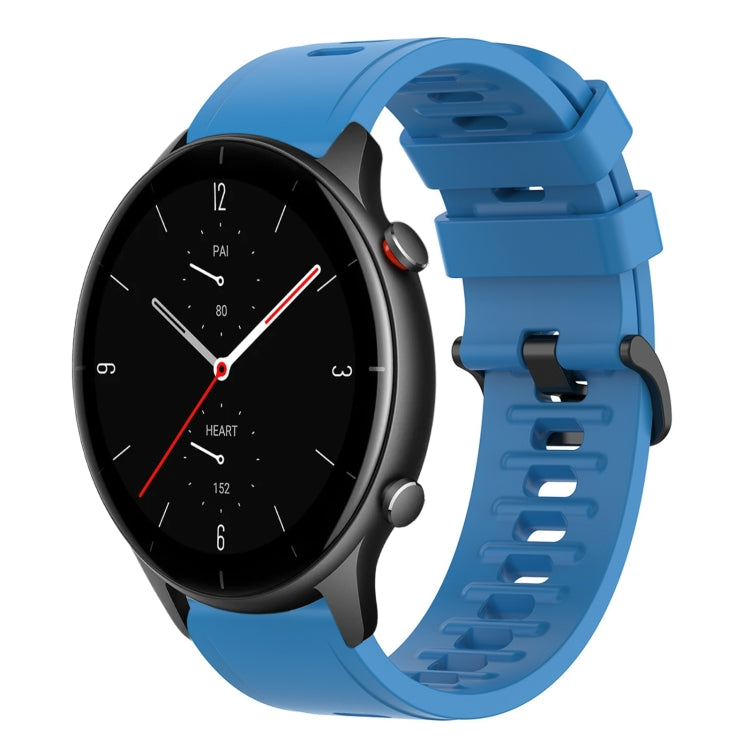 22mm Solid Color Soft Silicone Watch Band, Series 2-Reluova