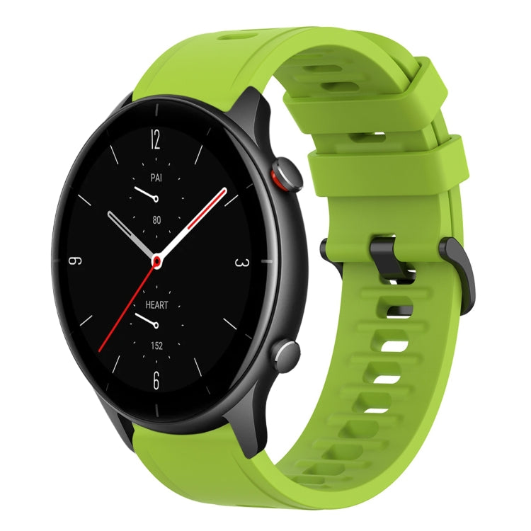 22mm Solid Color Soft Silicone Watch Band, Series 2-Reluova