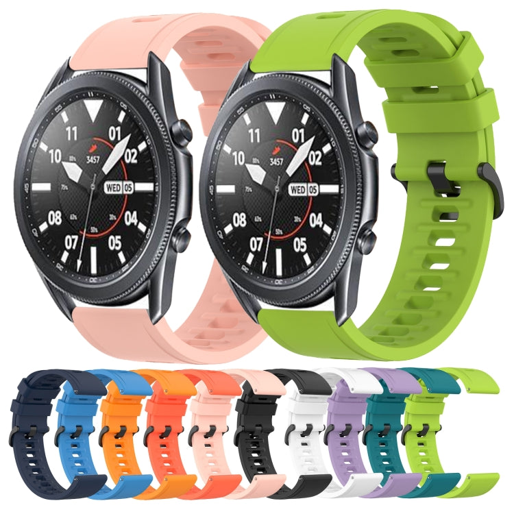 22mm Solid Color Soft Silicone Watch Band, Series 1-Reluova