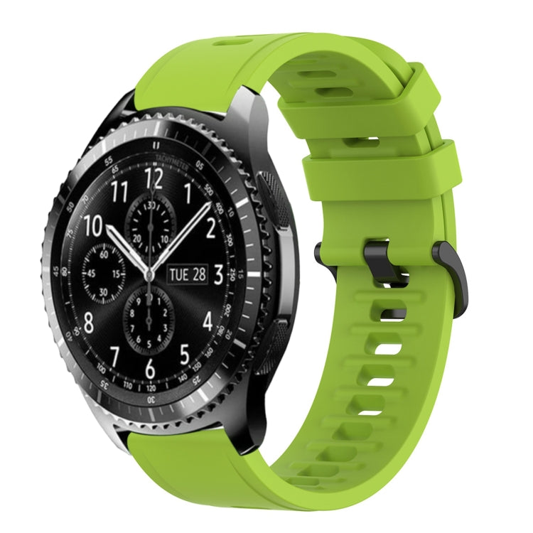 22mm Solid Color Soft Silicone Watch Band, Series 1-Reluova