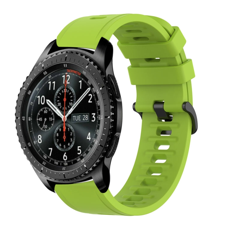 22mm Solid Color Soft Silicone Watch Band, Series 1-Reluova