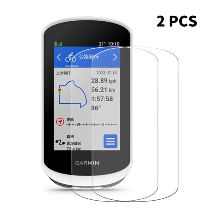 For Garmin Edge Explore 2 ENKAY Hat-Prince 0.26mm 9H 2.5D Curved Edge Tempered Glass Protector