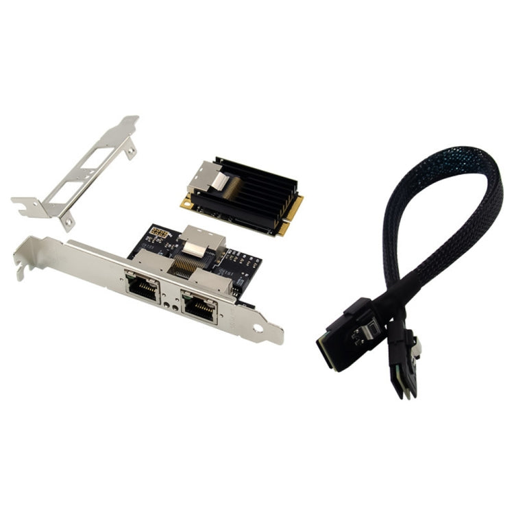 ST7242 Mini PCIE Dual RJ45 Gigabit Ethernet Networking Interface card NHI350AM2 My Store