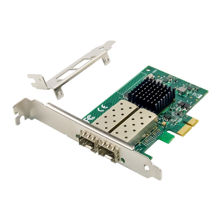 ST7257 PCIE X1 82576EB Dual Port SFP Ethernet Card NIC My Store