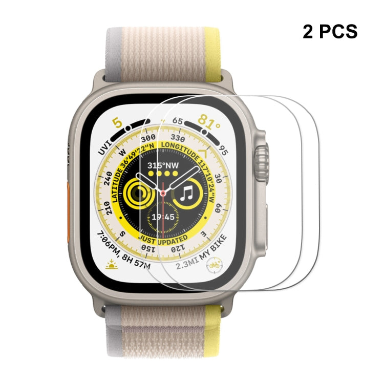 For Apple Watch Ultra / Ultra 2 / Ultra 3 49mm ENKAY 0.2mm 9H Tempered Glass Watch Film