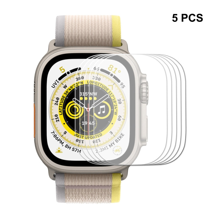 For Apple Watch Ultra / Ultra 2 / Ultra 3 49mm ENKAY 0.2mm 9H Tempered Glass Watch Film