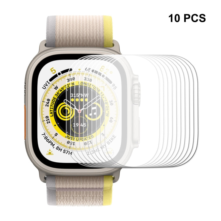 For Apple Watch Ultra / Ultra 2 / Ultra 3 49mm ENKAY 0.2mm 9H Tempered Glass Watch Film