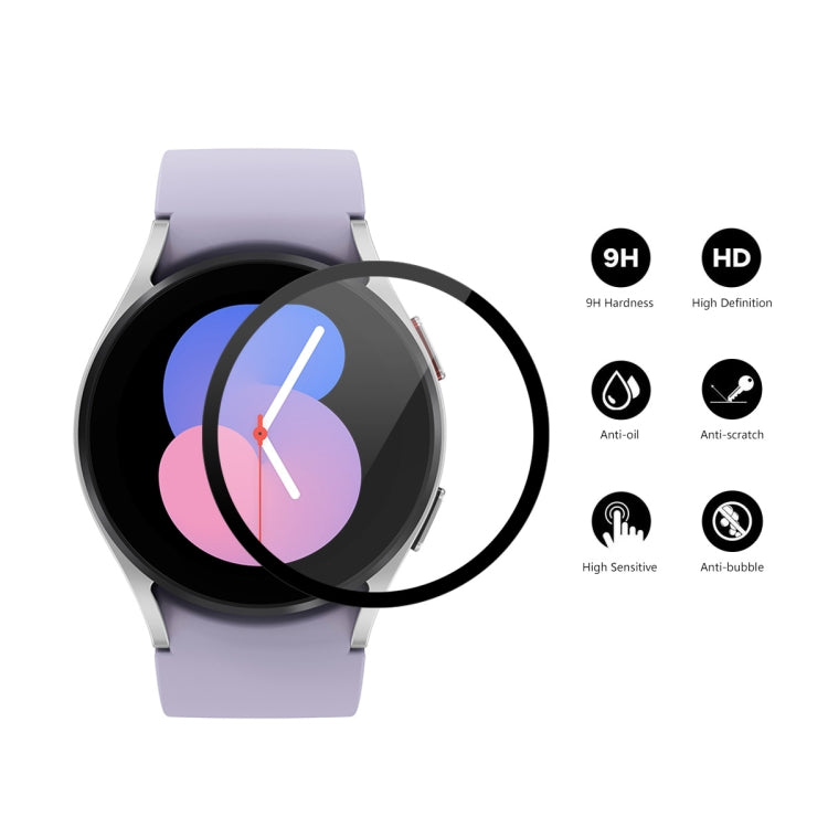 For Samsung Galaxy Watch5 40mm ENKAY 9H Full Cover Tempered Glass Watch Film