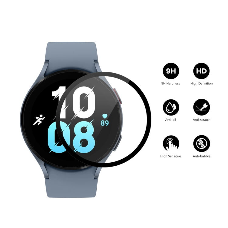 For Samsung Galaxy Watch5 44mm ENKAY 9H Full Cover Tempered Glass Watch Film