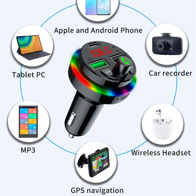 F17 3.1A Dual USB Charger Bluetooth 5.0 Car MP3 Player ÎҵÄÉ̵ê