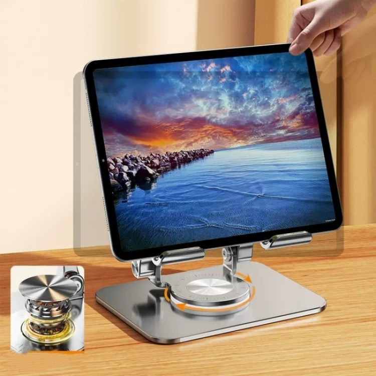 2026 Folding Adjustable Height Ergonomic 360 Rotation CNC Aluminum Desk Laptop Stand-Reluova