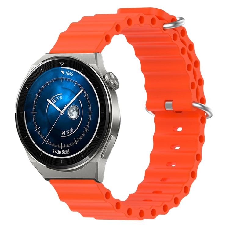 22mm Ocean Style Silicone Solid Color Watch Band, Series 4-Reluova