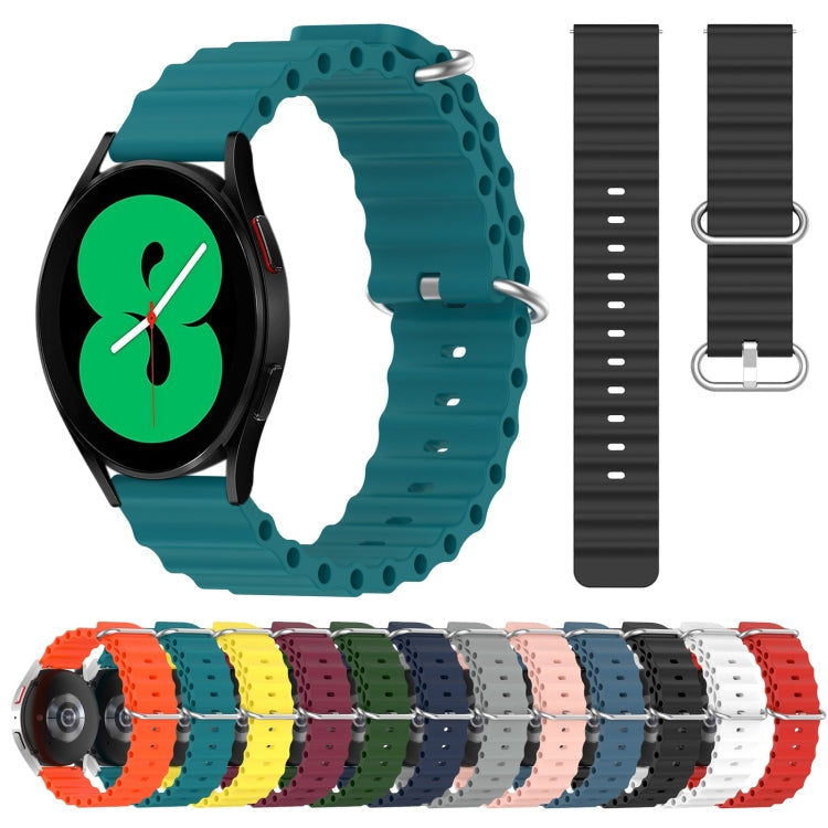 20mm Ocean Style Silicone Solid Color Watch Band, Series 1-Reluova