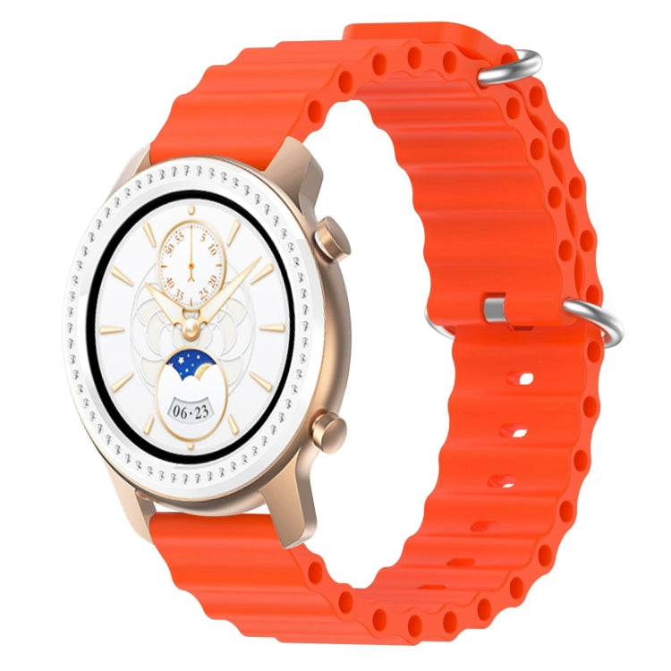 20mm Ocean Style Silicone Solid Color Watch Band, Series 2-Reluova