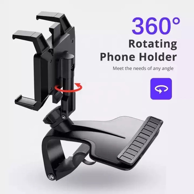 YB001 360 Degree Rotation Car Dashboard Phone Holder