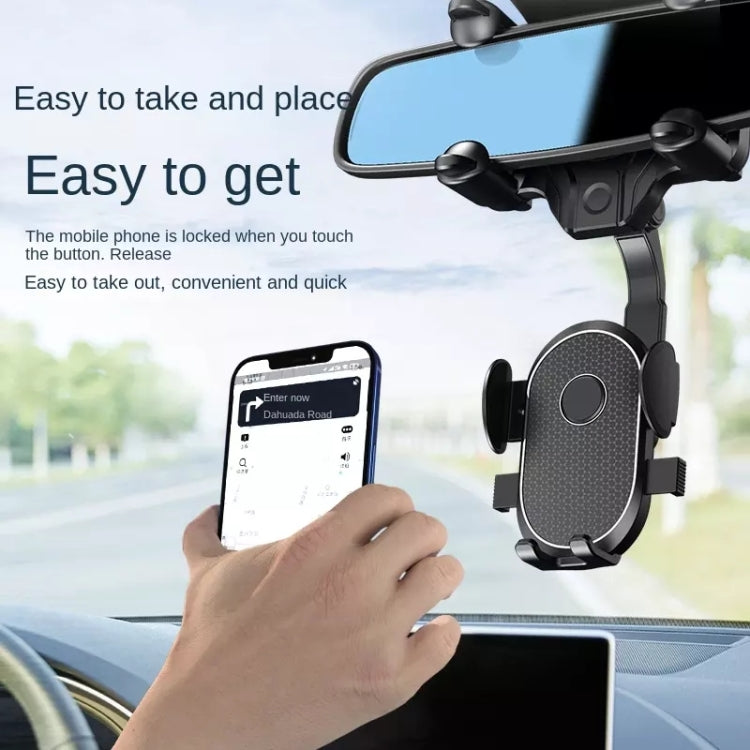 R004 Rearview Mirror 360 Rotatable Retractable Car Phone Holder ÎҵÄÉ̵ê