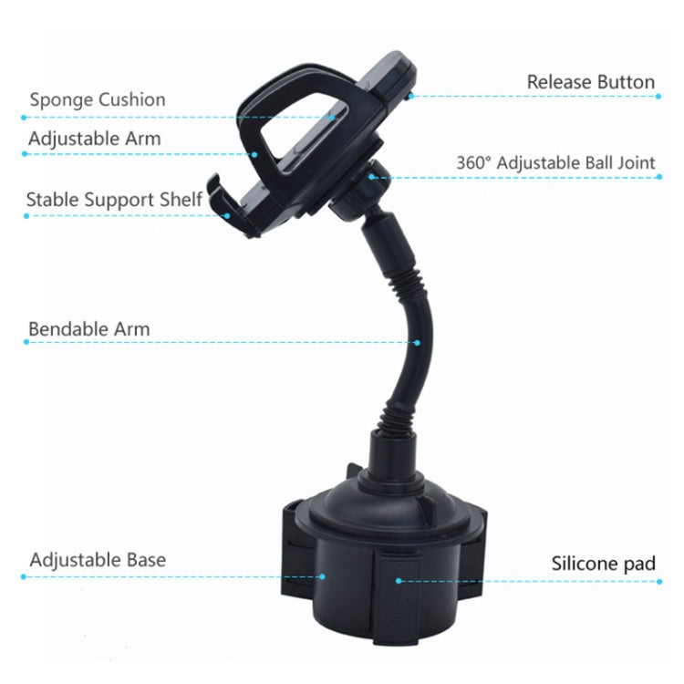 C009 Adjustable Car Cup Holder 360 Degree Universal Car Mount ÎҵÄÉ̵ê