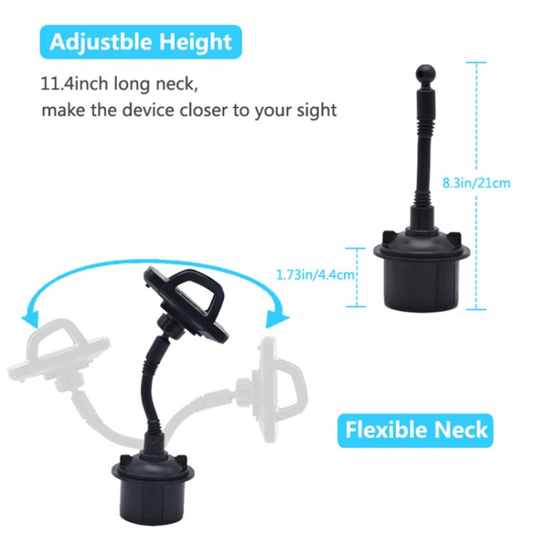 C009 Adjustable Car Cup Holder 360 Degree Universal Car Mount