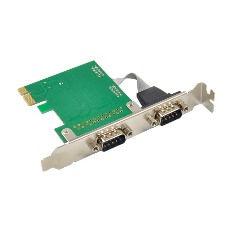 ST316 2 Ports RS232 To PCIE Converter Card AX99100 Chipset