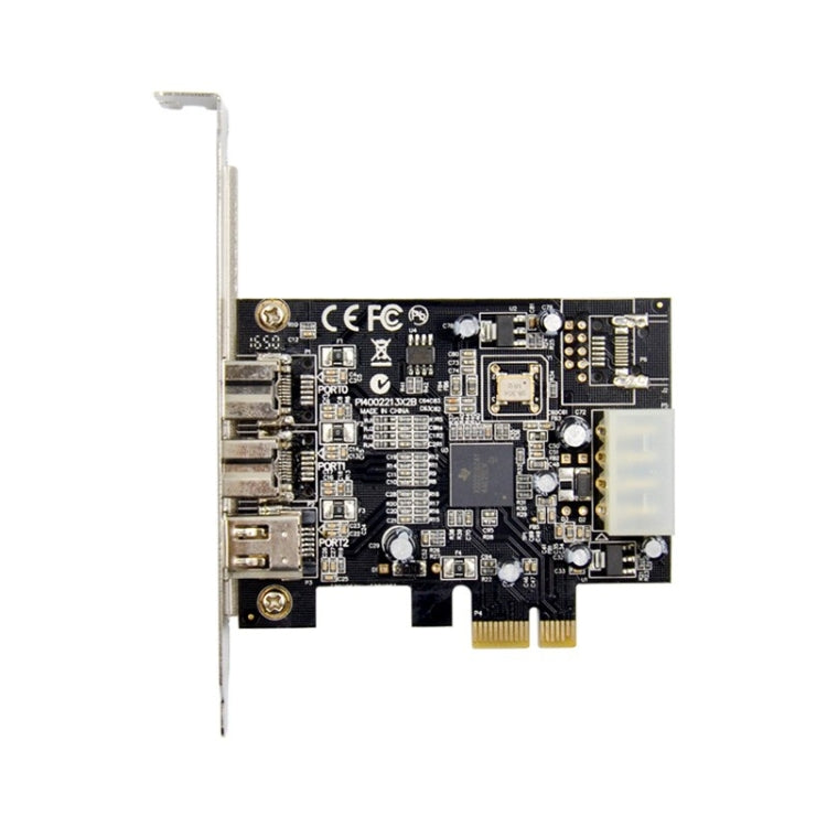 ST23 PCI Express 3 Port Firewire 1394B & 1394A PCIe 1.1 x1 Card My Store