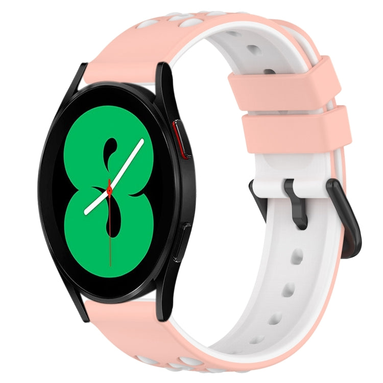 20mm Two-Color Porous Silicone Watch Band, Series 2-Reluova